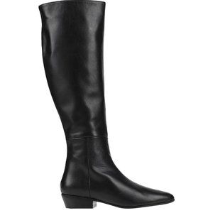 NWOT Marc Ellis Black Knee-High Leather Boots